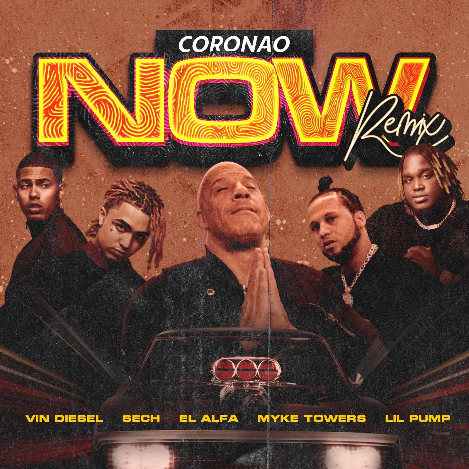 El Alfa Ft. Vin Diesel, Sech, Myke Towers y Lil Pump – Coronao Now (Remix)