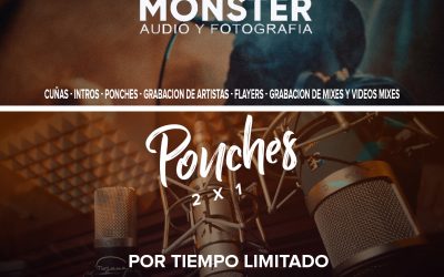 Pack de Ponches By Monster Audio