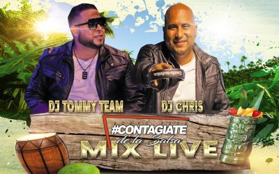 Contagiate De La Salsa Mix By Tommy Team Ft Dj Chris